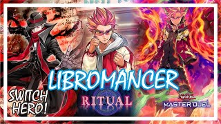 LIBROMANCER LOANER DECK RITUAL FESTIVAL YuGiOh Master Duel masterduel libromancer [upl. by Ardnosac651]