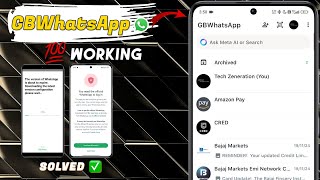 How To download GBWhatsApp 2024  All problem solved  new latest version  download easy [upl. by Ardrey15]