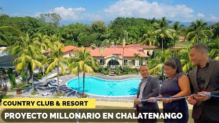 Proyecto Millonario en San Rafael Chalatenango Country Club amp Resort 🏝️🇸🇻 [upl. by Rocky]