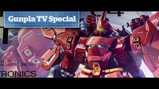 1100 MG MSN04 Sazabi Ver Ka Unboxing  Gunpla TV Special [upl. by Niwle645]