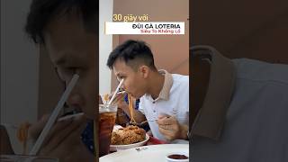 30 Seconds With Lotterias Giant Chicken Drumstick  Lotteria [upl. by Tnahsin]