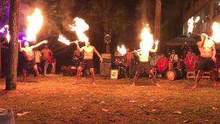 World fire dance champions  Via losefa Tiumalu wedding [upl. by Mendelson]