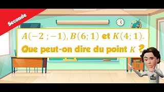 Que peut on dire du point K [upl. by Jacki805]