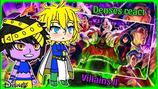 Deuses React ao Rap Villains II  Mistery [upl. by Mallorie]