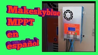 controlador solar makeskyblue mppt  makeskyblue charge controller [upl. by Jorrie]