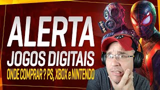 ALERTA ONDE COMPRAR JOGOS DIGITAIS PS XBOX e NINTENDO [upl. by Amyas74]