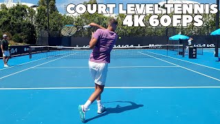 Alexei popyrin Court Level Practice 2023  4K 60FPS [upl. by Georgette]