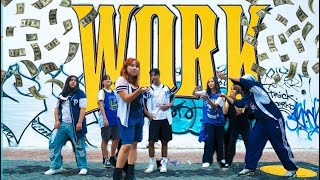 KPOP IN PUBLIC  ONE TAKE ATEEZ  WORK   DANCE COVER  By LIKE STAR DANCE CREW [upl. by Allx]