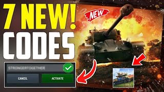 NEW  WORLD OF TANKS BLITZ BONUS CODES AUGUST 2024  WOT BLITZ CODES 2024 WOT CODES [upl. by Drehcir360]