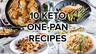 10 Keto OnePan Recipes with Easy Cleanup [upl. by Keifer]