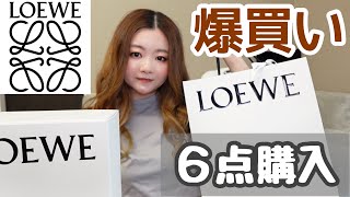 【LOEWE購入品】久々のロエベに大興奮❣️購入品紹介💛限定やっと買えた😍 [upl. by Seltzer]