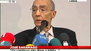 Saramago fala da Bblia e de Deus [upl. by Asseret]