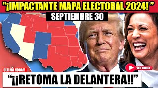 “¡¡RETOMA LA DELANTERA” ¡Impactante Mapa Electoral 2024 Kamala  Trump [upl. by Nisa]