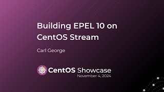 Building EPEL 10 on CentOS Stream [upl. by Candide435]