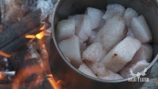 How to Cook Bear Meat in Bear Fat with Steven Rinella  MeatEater [upl. by Neelia]