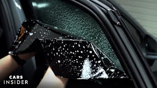 How Car Windows Are Tinted  Insider Cars [upl. by Huttan]