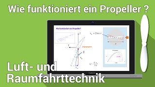 Wie funktionert ein Propeller Propeller Luftschraube einfach erklärt [upl. by Anaeg]