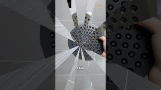 How to install rainfall shower head in one minute showerhead rainfallrelaxation showerheads [upl. by Anelahs]