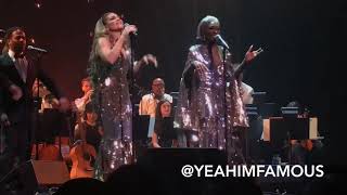 Cynthia Erivo amp Shoshana Bean “ Night Devine “ Live at The Apollo with Leslie Odom Jr amp Scott Hoying [upl. by Niltiac]