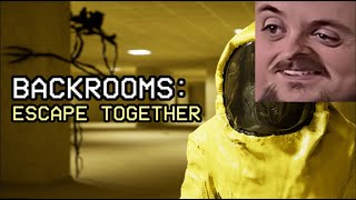 Forsen Plays Backrooms Escape Together with Streamsnipers [upl. by Lamori]