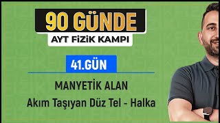 Manyetik Alan  Akım taşıyan düz tel  2025 AYT Fizik kampı [upl. by Einnahc]