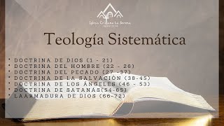 1TEOLOGÍA SISTEMÁTICA  DOCTRINA DE DIOS [upl. by Alsworth269]