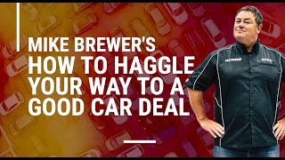 How to haggle with a car dealer  Wheeler Dealers star Mike Brewer [upl. by Inalawi]