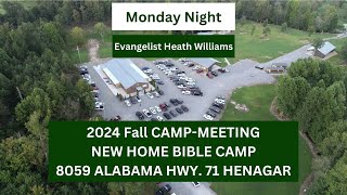 2024 Fall Camp Meeting Monday Night [upl. by Stroup474]