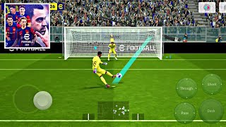 eFOOTBALL 2024 MOBILE  NEW UPDATE v810  ULTRA GRAPHICS GAMEPLAY 60 FPS [upl. by Hertz]