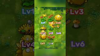 PVZ Fusion All Level Sunflower pvz plantsvszombies shorts [upl. by Terrab]