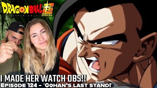 GOHAN amp FRIEZA WORK TOGETHER TO ELIMINATE DYSPO Girlfriends Reaction DBS Episode 124 [upl. by Hahsi]