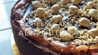 CHEESECAKE CLASSICA ALLA NUTELLA [upl. by Pansie]