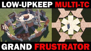 Multi TC Grand Frustrator  WallStacked Clan Base  61 hours Upkeep [upl. by Bille]