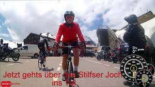 Mit dem Rennrad über den Umbrailpass auf´s Stilfser Joch  Mit Telemetriedaten [upl. by Ramos]