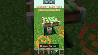 Minecraft chair hackviral shortviralMinecraft [upl. by Ik]