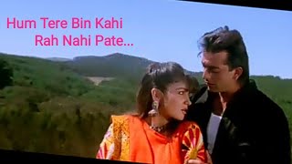 Hum Tere Bin Kahi Rah Nahi PateSadak Movie90es hitsBollywoodtrending songUnique Rajesh G Music [upl. by Enelra799]