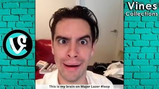 Brendon Urie Vines  Best Vine Compilation February 2016  w TITLE [upl. by Nero]