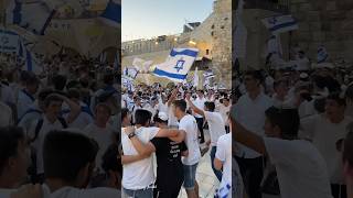 Jerusalem Day The Israeli Dance of FlagsIsrael 2024 [upl. by Iad499]