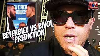 ⚠️BEWARE⚠️ Saul Canelo Alvarez HONEST on Artur Beterbiev vs Dmitry Bivol match beterbievbivol [upl. by Bernete]