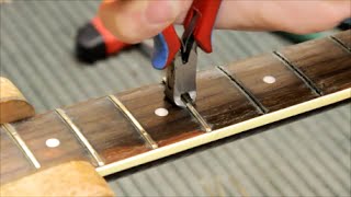 How to refret a Guitar [upl. by Nnaesor]