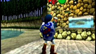 The Legend of Zelda Ocarina of Time  Getting the Sinking Lure  Full HDwmv [upl. by Ko]