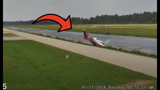 Cirrus Jet Goes For A Swim in Texas [upl. by Ahrens907]