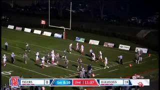 Columbia Academy 8 Thomas Garrison 24yd TD rush [upl. by Roht]