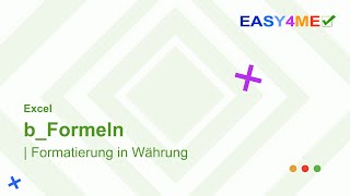 Easy4Meinfo  Excel Multiplikation Artikel  Formatierung in Währung [upl. by Oicnaneb275]