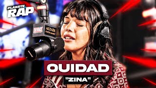 Ouidad  Zina elle fait pleurer le studio  PlanèteRap [upl. by Haynor]