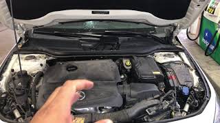 AIR INTAKE LOCATION  MercedesBenz CLA [upl. by Altheta]