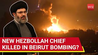 Beirut Airport Bombed New Hezbollah Chief Safieddine Targeted  Dozens Killed In Lebanon Strikes [upl. by Piero]