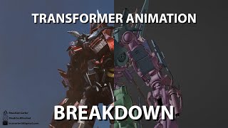 Transformer Animation Breakdown Blender Animation [upl. by Yddor]