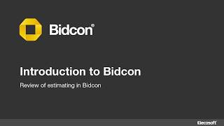 Introduction to Bidcon [upl. by Eileen610]