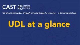 UDL At A Glance [upl. by Htiel]